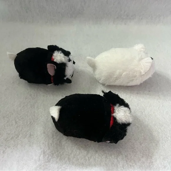 Set of 3 Dog Tsum Tsum Japan Disney Store French Bulldog Piglet Goofy - Picture 6 of 8